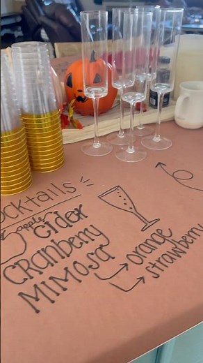 EASIEST DIY THANKSGIVING BUTCHER PAPER TABLES-CAPE TO IMPRESS YOUR GUEST 🦃✨🍽️