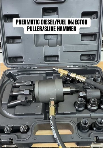 Pneumatic Fuel Injector Puller Kit for Stubborn Diesel Engines