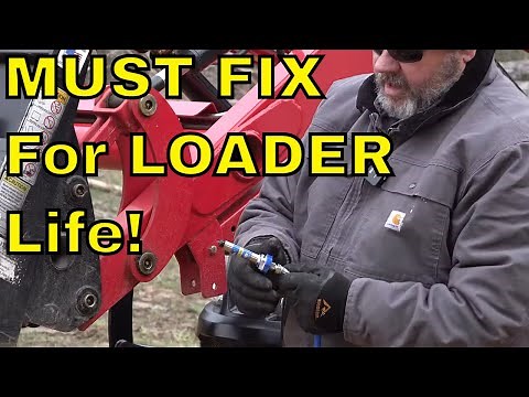 How to fix Blocked Grease Zerk / Tractor Will Not Take Grease