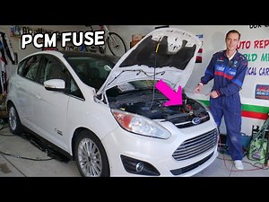 FORD C-MAX PCM FUSE LOCATION REPLACEMENT, POWER TRAIN CONTROL MODULE FUSE