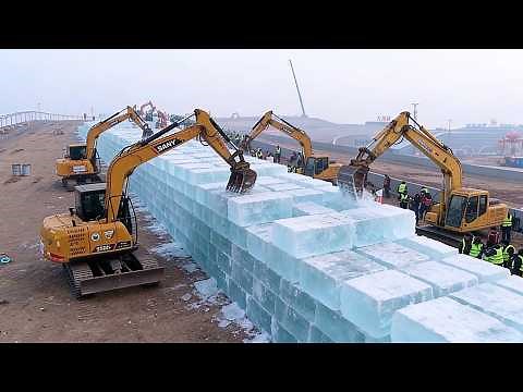 How a $500M Ice City is Built in 30 Days | Mega Construction