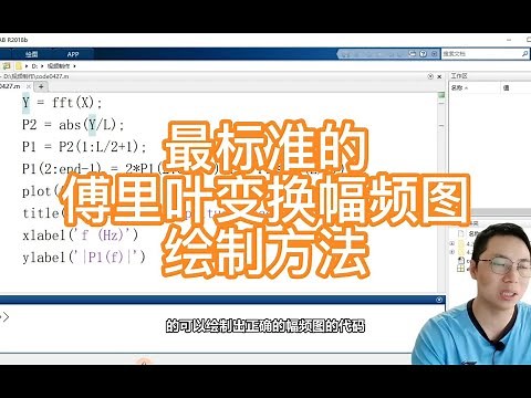 最标准的傅里叶频谱图绘制方法