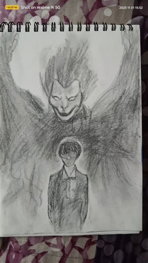 death note drawing 💀🔥#shorts