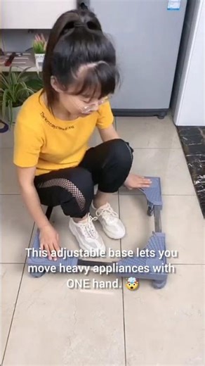 🤯 Move your washing machine with ONE hand