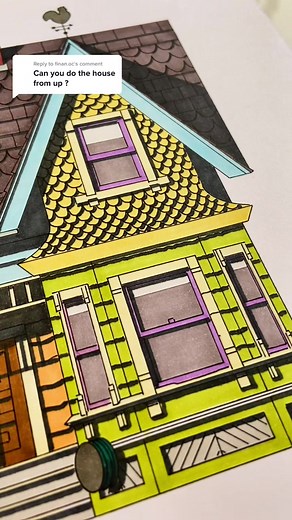 Drawing Pixar Up House Sketch | Disney Inspired Art