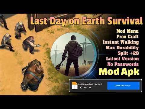 Last Day on Earth Survival v1.48.5 Mod Apk | Mod Menu Unlock All Recipes | Gameplay