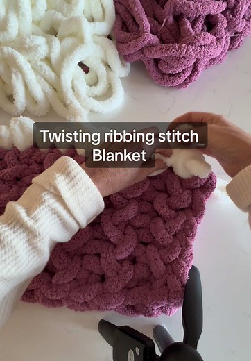Creating a Cozy Chunky Knit Blanket Tutorial