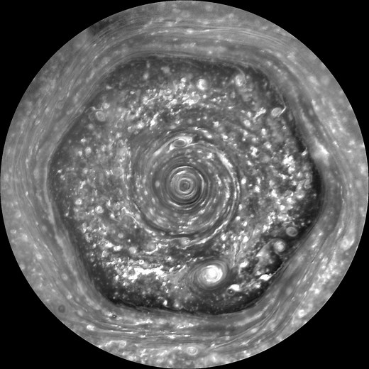 An Explanation for Saturn’s Hexagon