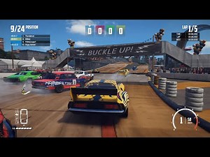 Wreckfest | Team Race | Deathloop Main Circuit | Super Venom