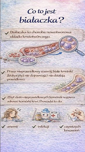 Co się dzieje gdy komórki krwi zwariują #biologia #białaczka