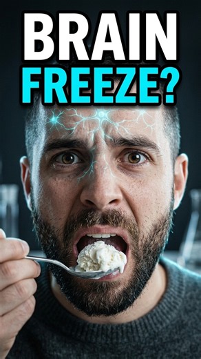 Why Does Ice Cream Hurt Your Head? #BrainFreeze #Science #Shorts