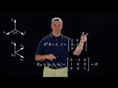 Modern Robotics, Chapter 3.2.1: Rotation Matrices (Part 1 of 2)
