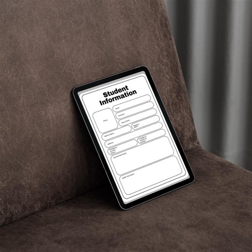 Student Information Template PDF PNG Teacher Classroom Organizer Student Profile Form Emergency Contact Log School Administrative Kit - Etsy