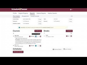 FSU - Schedule Assistant registration for continuing students