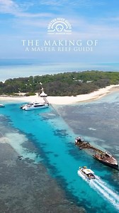 The making of a Master Reef Guide. From classroom to Reef, the Master Reef Guide training schools are intense. The program doesn’t mess around, maximising every second to network, learn and build skills essential to become a Master Reef Guide. Those who are fortunate enough to be chosen to attend the weeklong training school will dive deep into such things as best practice for guiding like interpretation and communication skills, cultural awareness and reef stewardship. They’ll learn how to conv