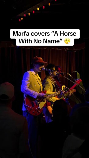 Marfa paying tribute to the band America😮‍💨 #marfa #america #ahorsewithnoname