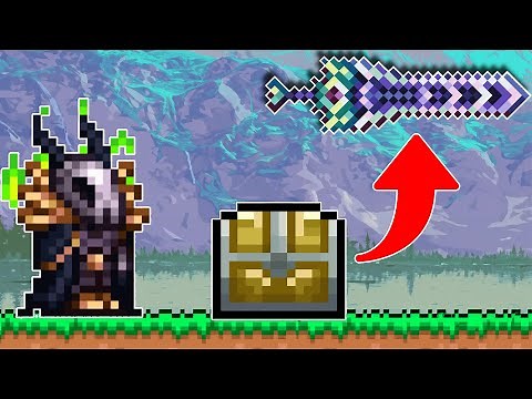 Terraria Hardcore, But Every Chest is RANDOM...