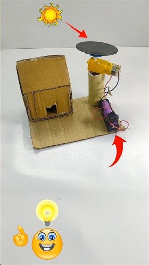 Make a project at home for school || easy science project #viral #shorts