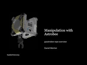 Manipulation with Astrobee: Pyastrobee simulation demo