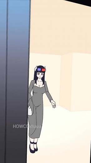 489K views · 10K reactions | 엘리베이터에서 동탄룩을 마주치면 _animation _memes #howcowuu #amazingvideo #animation #AmaZing #viralvideo #cartoons #amazingvideo #animation #AmaZing #viralvideo #cartoonstyle | HOWCOWuu | Facebook