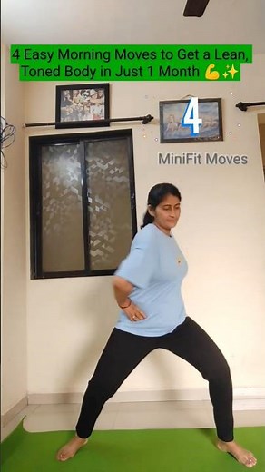 4 Chinese Morning Workout | 100 Reps a Day = Total Body Transformation in 1 Month! 💪✨