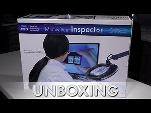 Unboxing: Mighty Vue Inspector Magnifying Lamp from Aven Tools