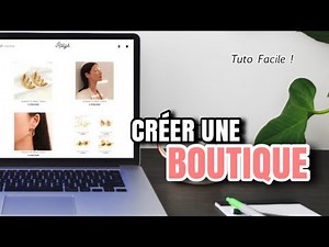 [4] Comment créer UNE BOUTIQUE DE VENTE EN LIGNE, un SITE WEB de vente pour sa marque ? Page Accueil