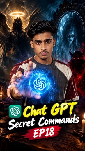 Chat GPT Secret Commands 🤯 EP18 #ChatGPT #AICommands
