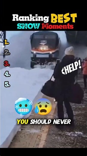 Snow Fails Hit Different 💀😳 #shorts #usa #viral