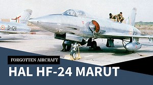 The HAL HF-24 Marut; India’s Tank - Forgotten Aircraft - Military Matters