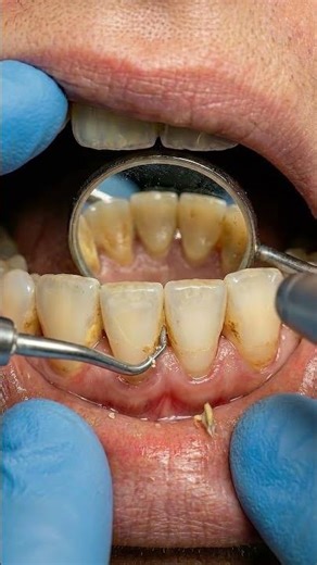 Insane Tartar Removal – Satisfying Dental Cleaning #asmr #dental