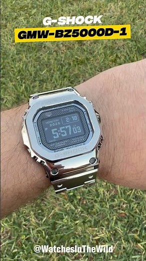 New 2025 G-Shock GMW-BZ5000D-1 | Full-Metal Square
