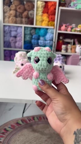 Crochet Hatching Baby Dragon & Eggs Amigurumi Pattern (PDF Download) - Etsy