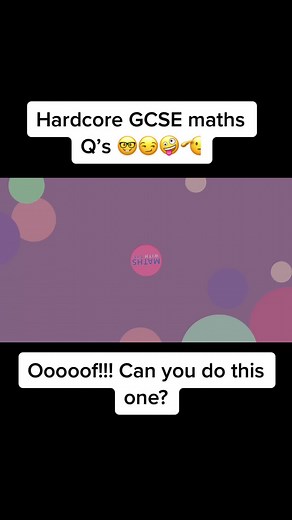 MathsWithSte on TikTok