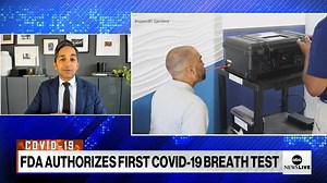 8.8K views · 124 reactions | The FDA has authorized the first COVID-19 breath test. Dr. Alok Patel breaks down how it works and its accuracy. https://abcn.ws/36goHV1 | ABC News Live | Facebook