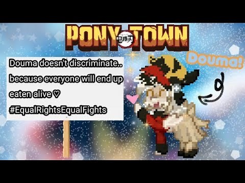 🤍┆ Douma - Demon Slayer - {ponytown + read desc}