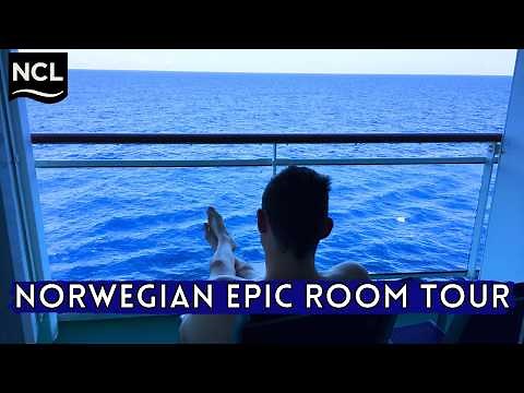 Norwegian Epic Balcony Room Tour | NCL Cruise