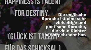 29 Englische Sprüche mit Übersetzung