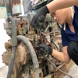 41K views · 559 reactions | Fully Video Reuses Car Engine And Giant Water Pump Chain Abandoned For Years __ Miraculous Rebirth | Rire avec | Facebook