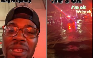 "He did it again"-Kevin Holland takes down gunman at a Houston restaurant