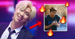 BTS's RM Got Burned By Something Even Hotter Than He is