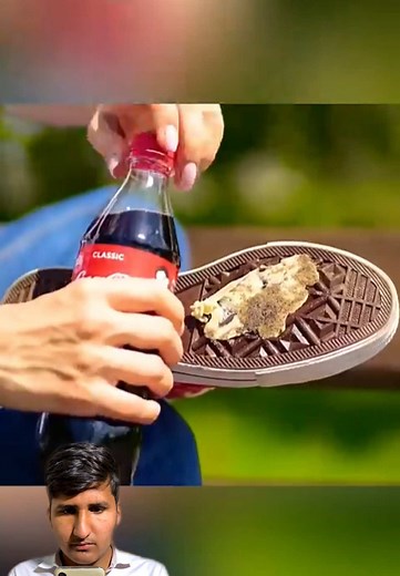 Coca Cola Bubble Gum Removal Experiment