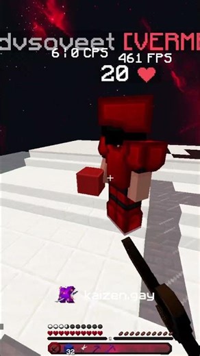 ESSE CARA ERROU FEIO Jogando Bedwars Para Relaxar 🌸#minecraft #bedwars #mushmc #bedfight