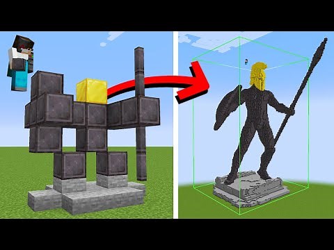 Minecraft But Anything You Build, Turns GIANT!
