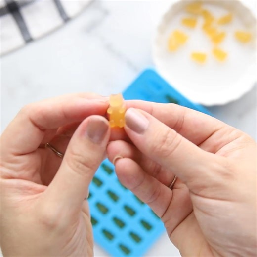 ➡️COMMENT the word RECIPE, and I will DM you the clickable link to the recipe! Making Homemade Gummy Bears is a super fun project to make at home! Kids will go nuts for these! https://www.recipeboy.com/homemade-gummy-bears/ | RecipeGirl