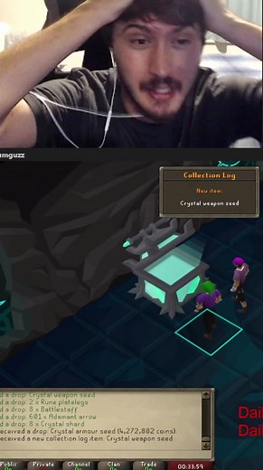 Crystal Weapon Seed Discovery in OSRS Iron Man Progress