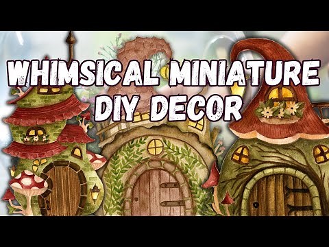 Whimsical Miniature DIY Decor and Crafts That Get You Thinking OUTSIDE the BOX