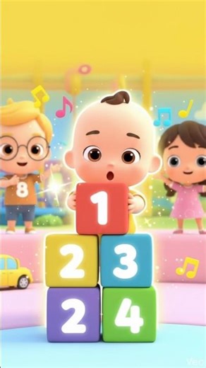 Number Tower Build! 🔢 | Fun Counting Song