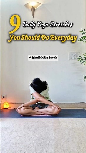 9 Daily Yoga Stretches Everyone Should Practice 🌿 Full Body Mobility Flow