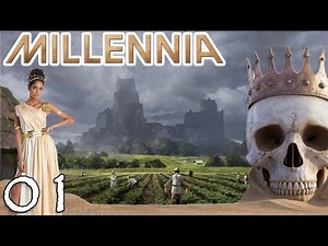 Let's Play Millennia Rome Gameplay Episode 1 The Stone Age | Paradox's New 4X Civilization Like Game